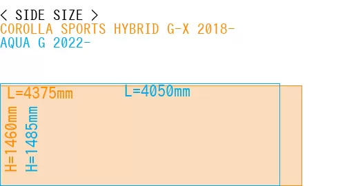 #COROLLA SPORTS HYBRID G-X 2018- + AQUA G 2022-